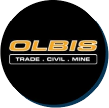 Logo of Olbis, a trade civil mining Queensland e-commerce business.
